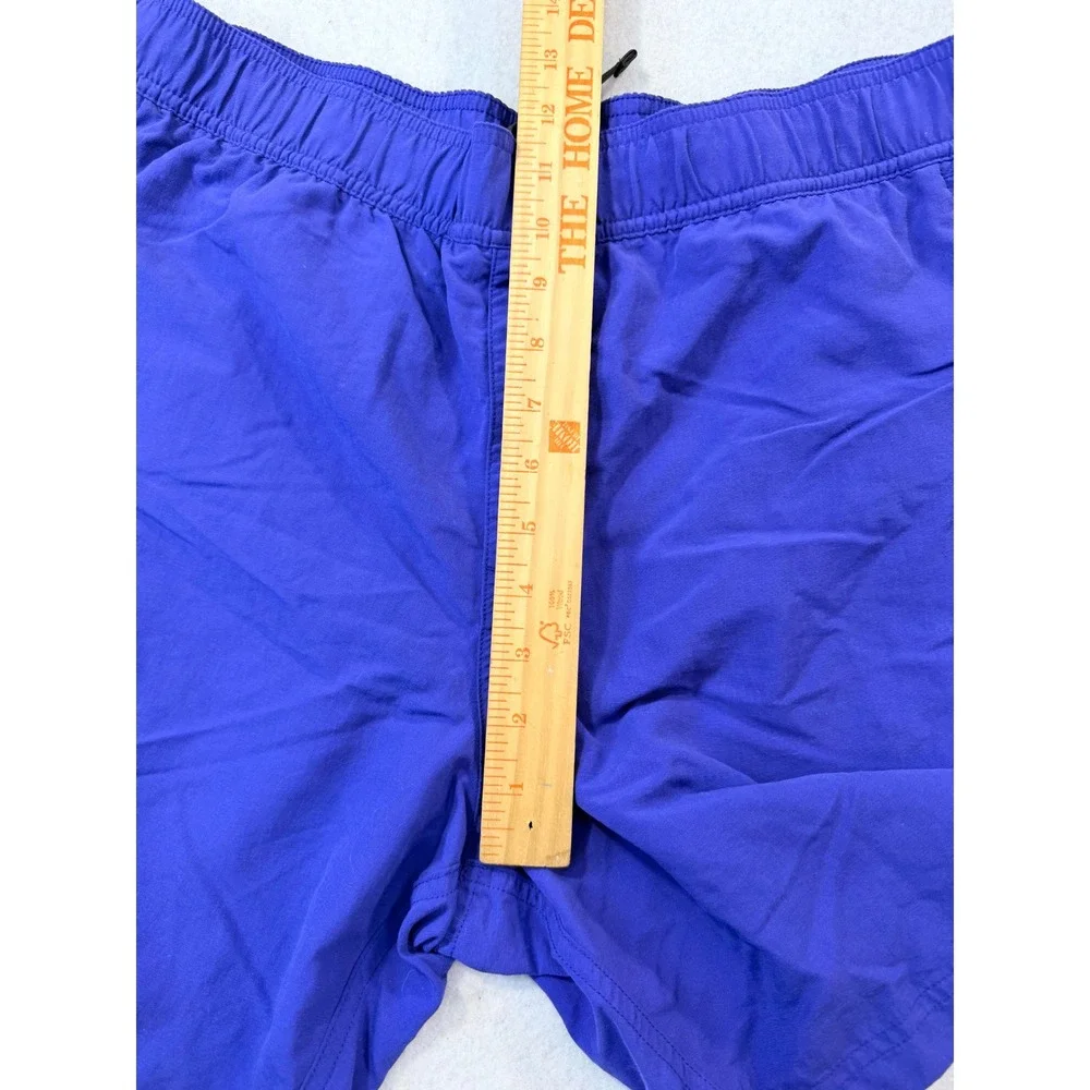 The North Face Mens Purple Athletic Hiking Shorts Elastic Waist Size XL  READ